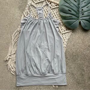 Lululemon Grey Athletic Tank Top Size 6